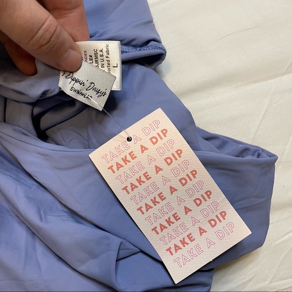 NWT Dippin’ Daisy’s Perwinkle Blue One-Piece Bathing Suit - Picture 5 of 6